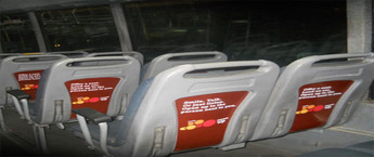 Non AC Bus Advertising Company, Bus Back Panel Branding, Bus Advertising in India